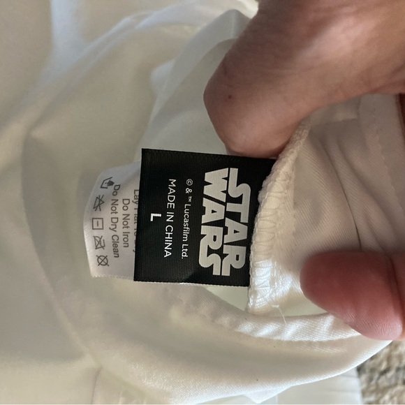 Spirit Star Wars Princess Leia Costume w/ Belt and Wig,Adult size large (12-14) - Picture 9 of 13